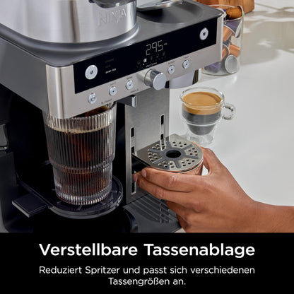 Ninja Prestige 2-in-1 Filterkaffee- und Kapselmaschine CFN802EU