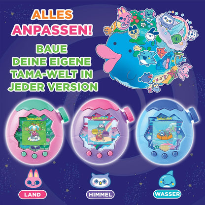 Bandai Tamagotchi Paradise Wasser Virtuelles Haustier Deutsch Blau
