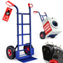 GARDEBRUK® Schwerlast Sackkarre klappbar 200kg – PU-Reifen. Klappbare Sackkarre mit PU-Reifen für den Transport schwerer Lasten.