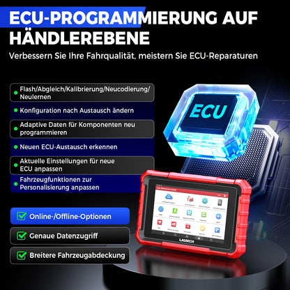 LAUNCH X431 PROS Elite OBD2 Diagnosegerät mit ECU-Codierung