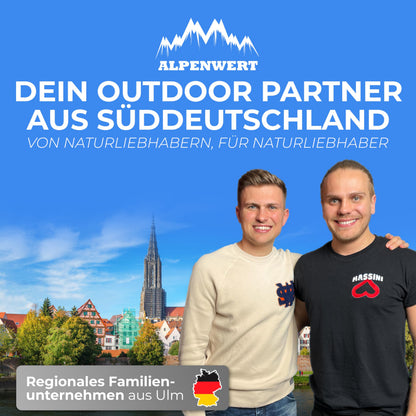 ALPENWERT Wanderstöcke Teleskop Trekkingstöcke - Carbon