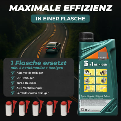 Martin Strauss Euro 6 in 1 Reiniger Diesel-Abgassystem 1 Liter