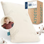 KNERST Kinderkopfkissen ergonomisch mit Memory-Schaum 40x60x6 cm, flaches Kissen für Kinder ab ca. 3 Jahren
