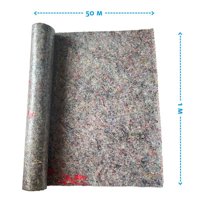 Handelskönig Malerabdeckvlies 180g/m² Bodenvlies - 3 Rollen à 50 m²