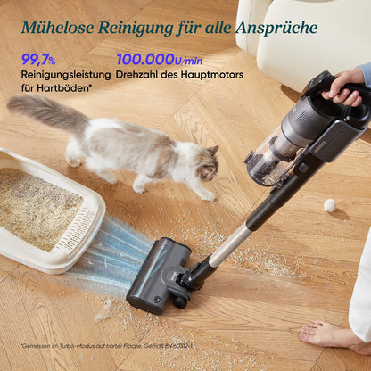 Levoit LVAC-200 MAX Akku-Staubsauger kabellos mit HEPA-Filter
