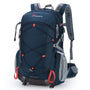 Mountaintop Wanderrucksack 40L Trekkingrucksack mit Regenhülle in Blau-Orange