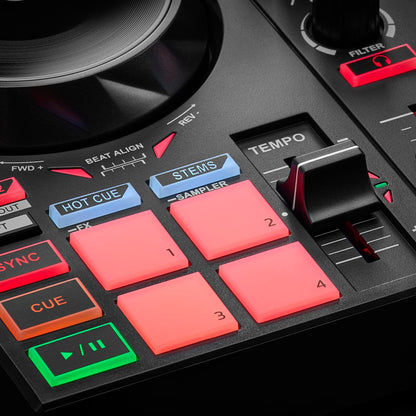 Hercules DJControl Inpulse 200 MK2 Einsteiger DJ Controller