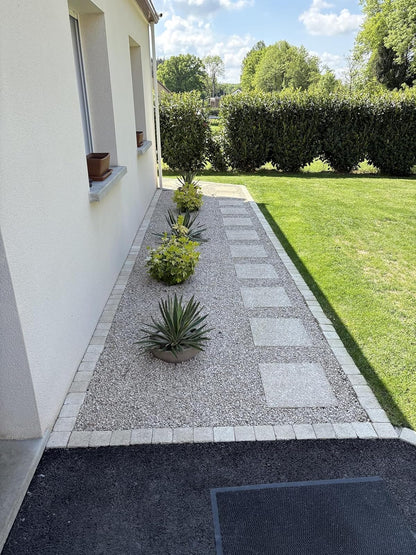 Leintrade Kiesbinder 10 L – Kiesverfestiger für Gartenwege und Splitt