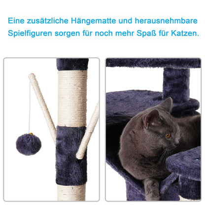 Hey-brother EMPJ034G Kratzbaum XXL 180 cm – Rauchgrau
