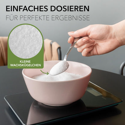 BwLights Paraffinwachs Granulat Weiss 5 kg – Kerzenwachs zum Giessen