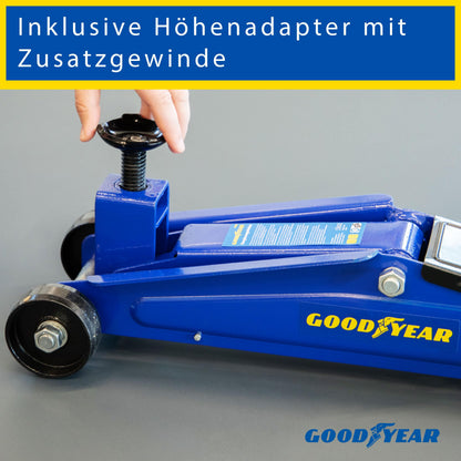 GOODYEAR 10640 Rangierwagenheber - 3 Tonnen für SUV