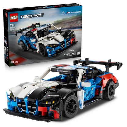 LEGO Technic BMW M4 GT3 EVO Rennwagen 42226 – Modellbausatz mit BMW-Rennlackierung und öffnenden Türen