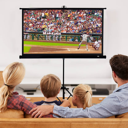 CCLIFE Beamer Leinwand Stativ Projektionsleinwand - Mobil