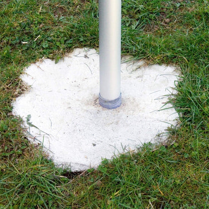 FLAGMASTER Teleskop-Fahnenmast Aluminium 6,5 m mit Bodenhülse
