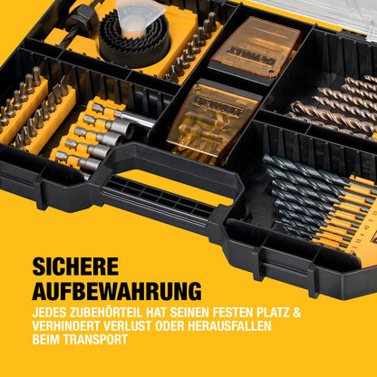DEWALT Bohr- und Schrauberbit-Set DT71569-QZ, 100-teilig