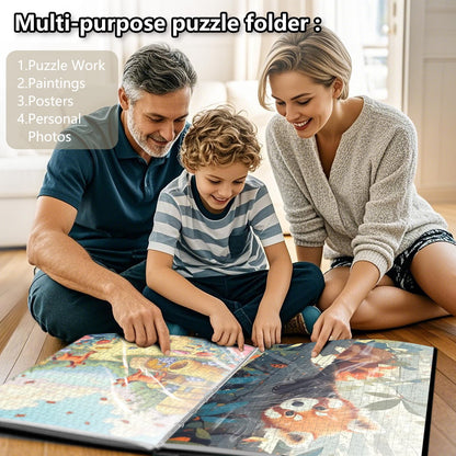 LOTMOFUN Puzzle-Aufbewahrungsordner für 50 Puzzles à 1000 Teile