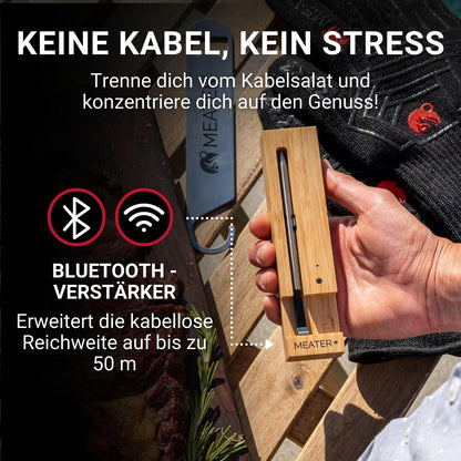 MEATER Plus smartes kabelloses Fleischthermometer – 50m Reichweite