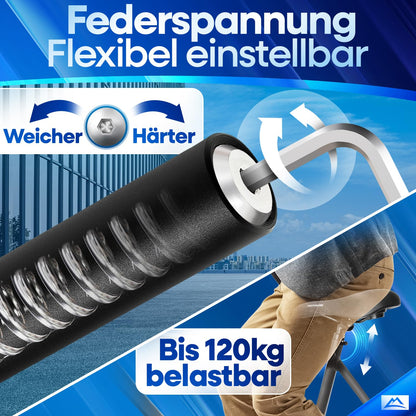 Nextcover gefederte Sattelstütze Comfort-Spring, 27.2-34.9 mm