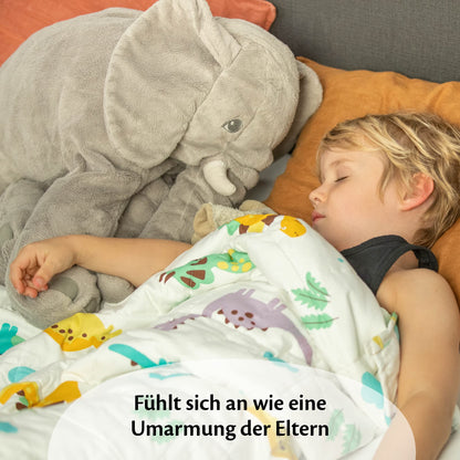 Ella Gewichtsdecke Kinder 3.2 kg - Dino 100x150 cm