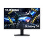 Samsung Odyssey G70D 4K Gaming Monitor - 27 Zoll LS27DG702EUXEN. Schwarzer, flacher 27-Zoll-Monitor für immersives 4K-Gaming.
