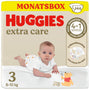 Huggies Extra Care Babywindeln Disney-Design Grösse 3, 144 Stück, Windeln mit Winnie-Puuh-Motiv