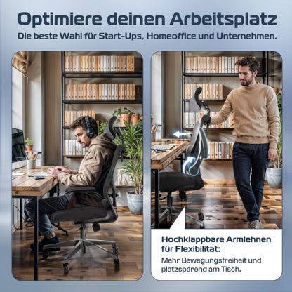 CLOUVOU SmartSeat Ergonomischer Bürostuhl – Testsieger