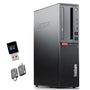 Lenovo ThinkCentre M920s SFF PC i7-8700 32GB RAM 1TB SSD überholt. Schwarzes SFF-Gehäuse. Leistungsstarker Desktop-Computer für anspruchsvolle Datenverarbeitung.