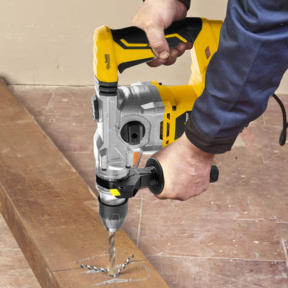 ENVENTOR SDS-Plus Bohrhammer Kombihammer - 1500W, 4 Funktionen