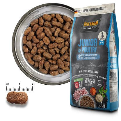 BELCANDO Junior GF Poultry getreidefreies Hundefutter - 12.5 kg