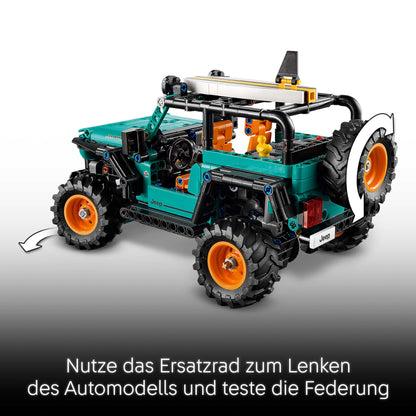 LEGO Technic Jeep Wrangler Rubicon Geländewagen Bauset 42227