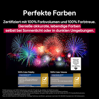 LG OLED55B59LA 4K OLED TV 55 Zoll 120Hz - 2025 Modell