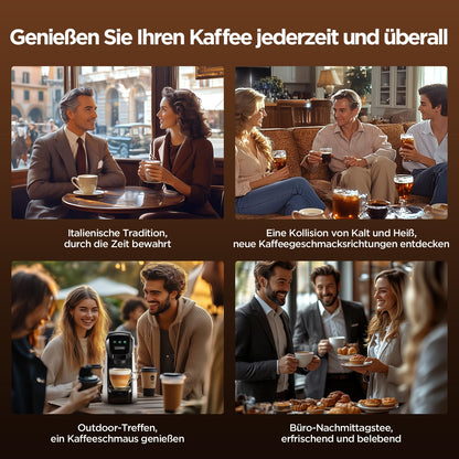 Warriors1 5in1 Multi Kapselmaschine - Gemahlen Kaffee