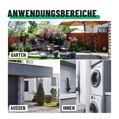 greate Feuchtraumsteckdose Aufputz 2-fach IP54, 10er-Set