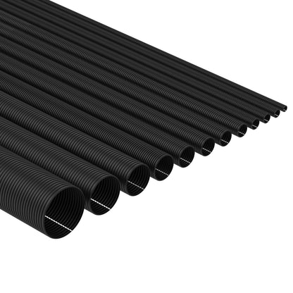 AUPROTEC Wellrohr geschlitzt 19 mm 10 m Kabelschutzrohr UV-beständig