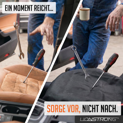 LIONSTRONG Autositzschoner Vordersitz wasserdicht, 2er-Set