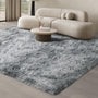 JOJOSEE Hochflor Teppich Wohnzimmer - 200x300 cm Hellgrau. Rechteckiger, hellgrauer Hochflor-Teppich für Komfort und Raumgestaltung.