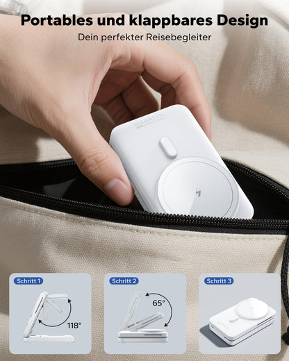 KPON S28 3-in-1 MagSafe Ladestation für iPhone, Apple Watch, AirPods