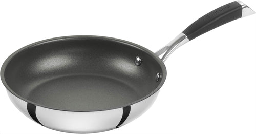 ZWILLING CORNELIA POLETTO Antihaft-Bratpfanne - 24 cm. Runde, anthrazitfarbene Bratpfanne mit Stielgriff. Zum schonenden Braten und Garen vielseitiger Speisen.
