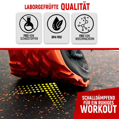 NEOLYMP Fitness Bodenschutz Puzzlematte – 40 Stk. extra dick