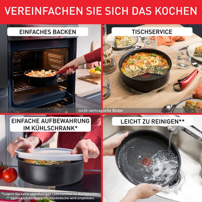 Tefal Ingenio Enjoy Pfannenset Induktion - 3-teilig 24/28 cm L72390