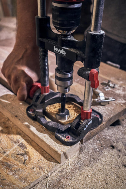kwb Bohrständer 778500 mit Bohrfutter und Winkelarretierung