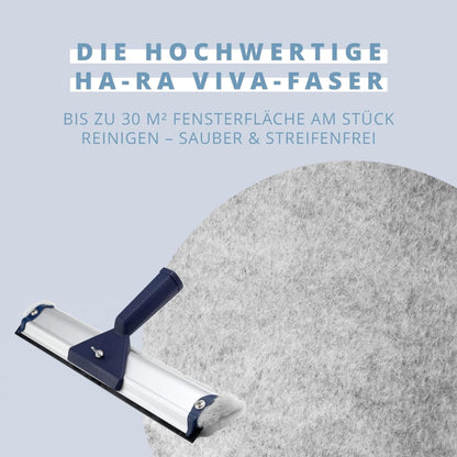Ha-Ra Fensterwischer Standard Abzieher & Einschäumer - 32cm