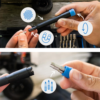 iFixit Pro Tech Go Toolkit Schwarz – Reparaturset für Elektronik
