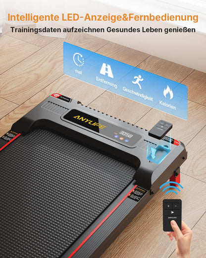 Anylife Laufband 480-A Walking Pad mit Steigung bis 150 kg