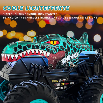 PENGBU RC Monstertruck Dinosaurier 1:20 ferngesteuert mit LED