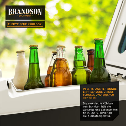 Brandson Kühl-/Wärmebox elektrisch 10L 230V/12V – Cool Grey