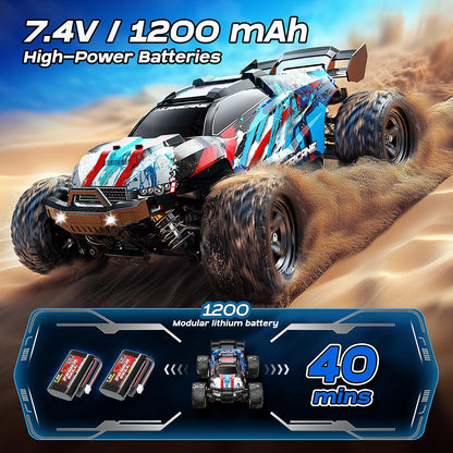 Womaqu HS18321 RC Monstertruck 1:18 4WD Offroad 40 km/h mit 2 Akkus