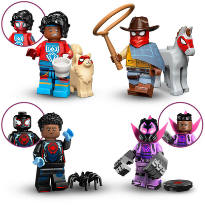 LEGO Minifiguren 71050 Spider-Man Across the Spider-Verse, 12er-Set