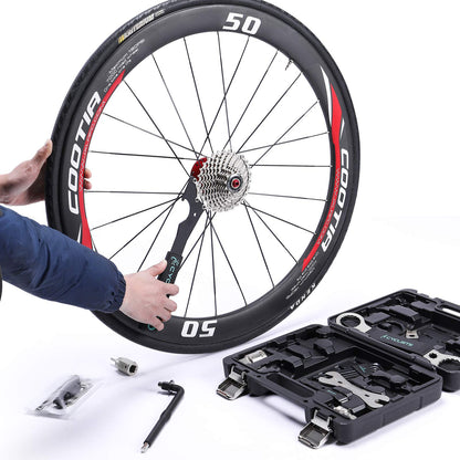 Cyclists 23-teiliges Fahrrad Reparaturset - Werkzeugkoffer