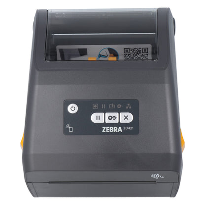 Zebra ZD421d Thermodirekt Etikettendrucker - Abreisskante 203 DPI